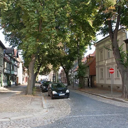 Ferienwohnung Wohnen im Denkmal Quedlinburg Exterior foto